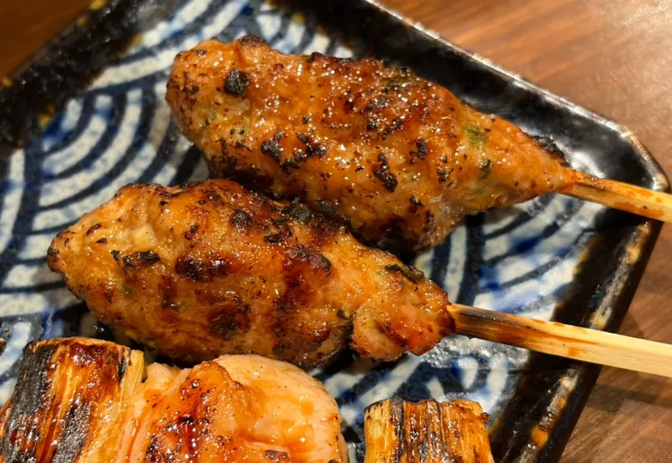네기마 꼬치 단면