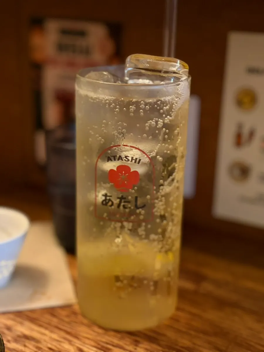 An additional Atashi highball ordered