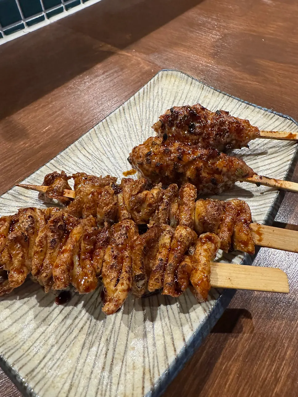 카켄 닭껍질츠쿠네 꼬치