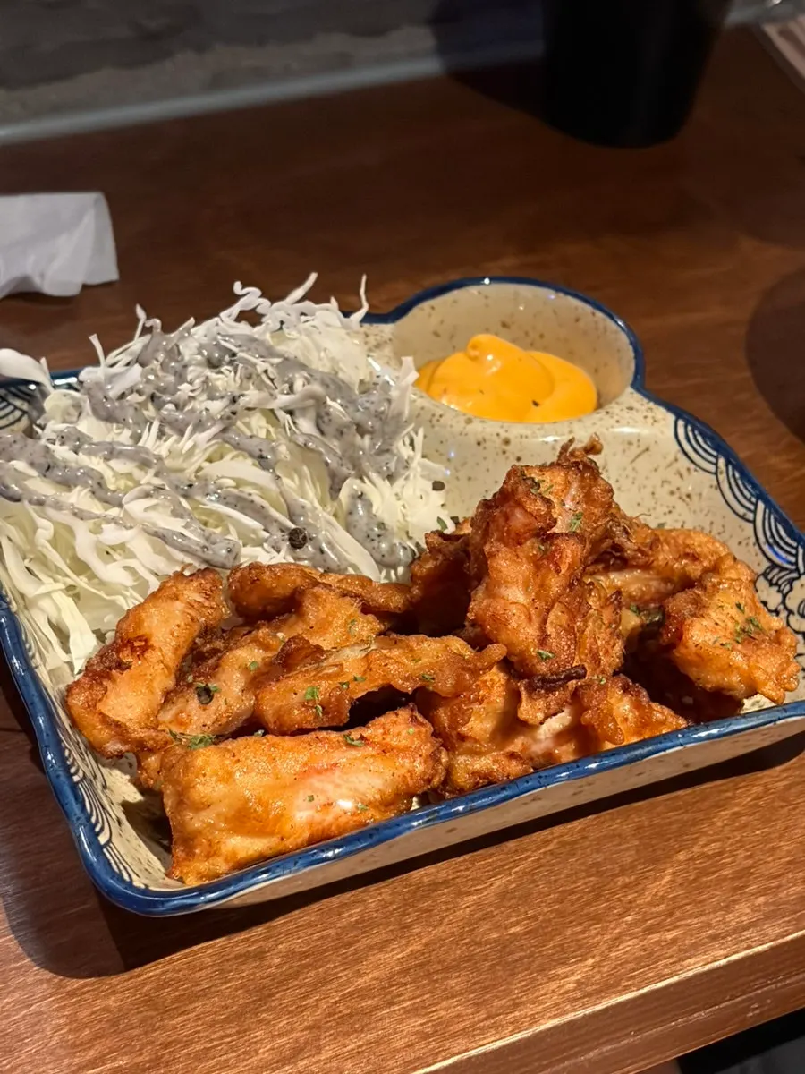 카켄 닭연골튀김 한 접시