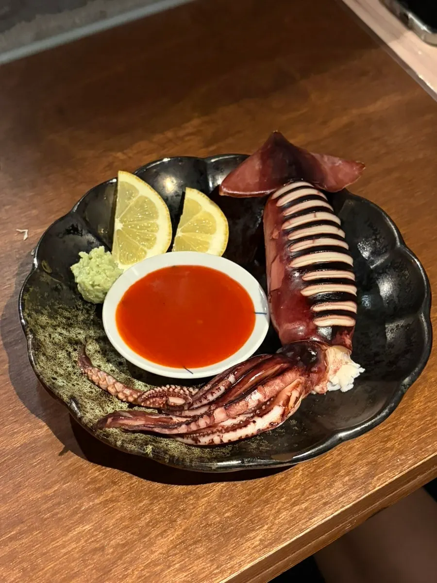 카켄 통오징어찜 한 접시