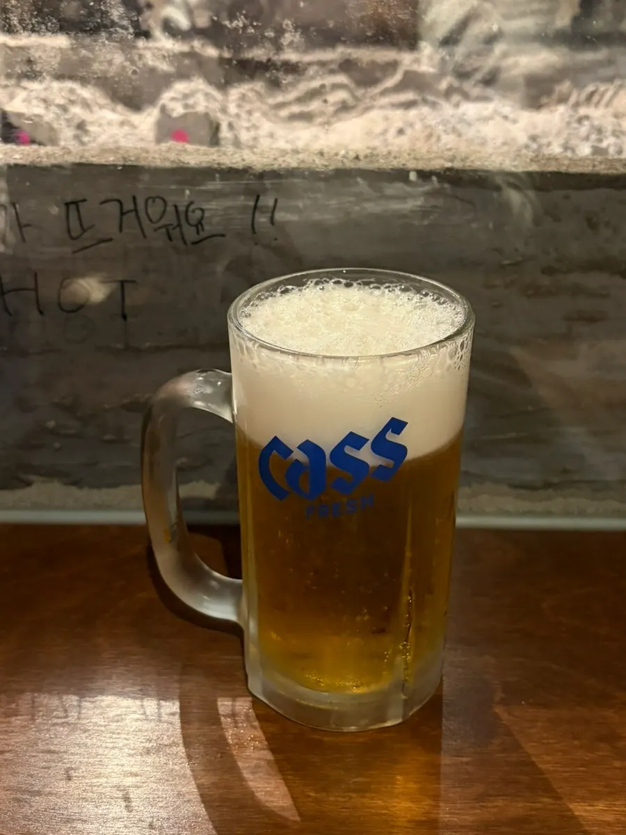 카켄 안주와 시원한 생맥주 한 잔