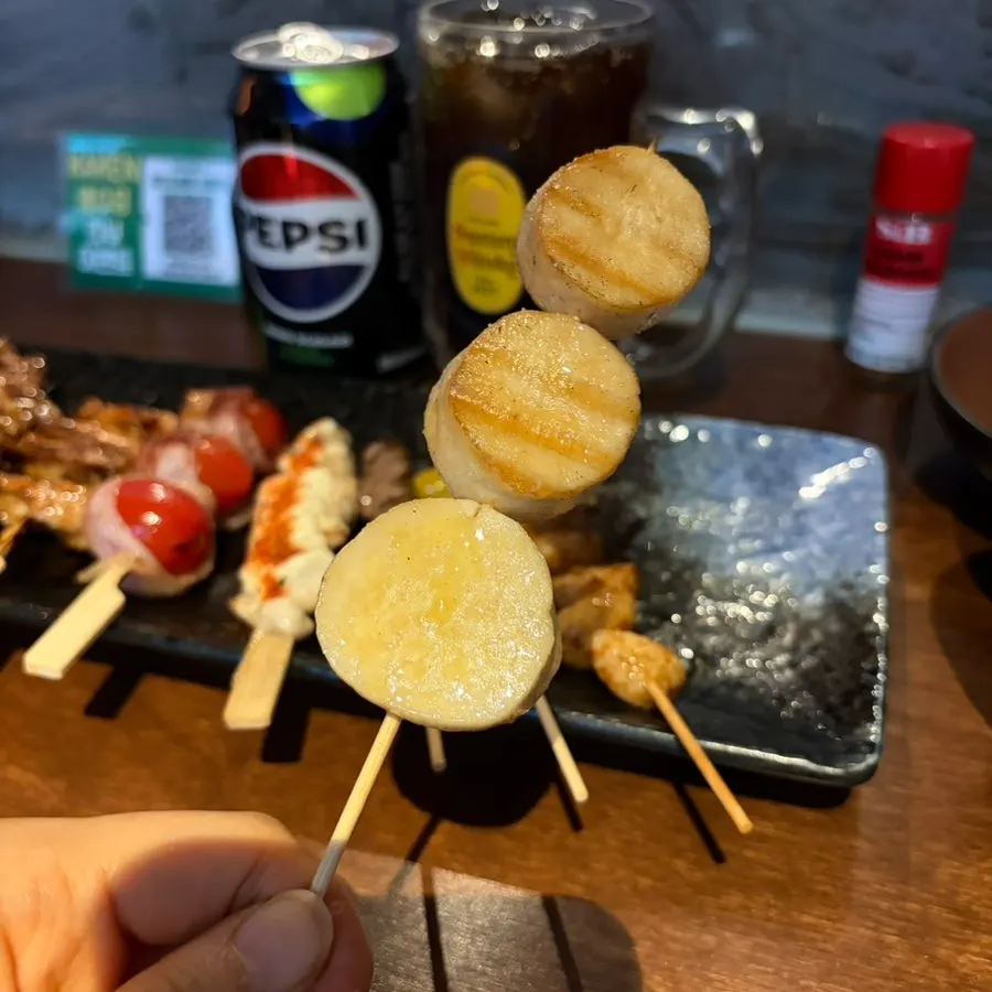 Ginkgo nut skewer