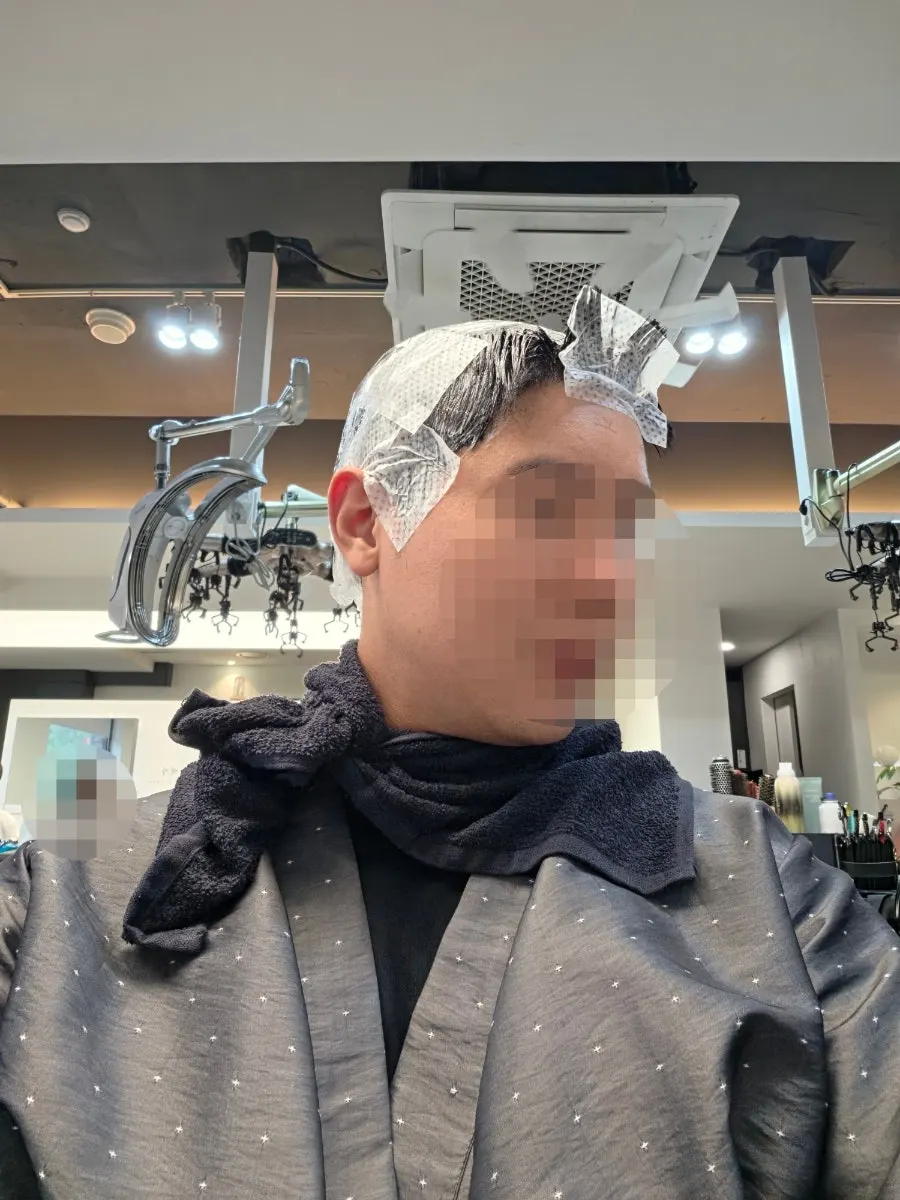 Applying down perm solution to the side sections