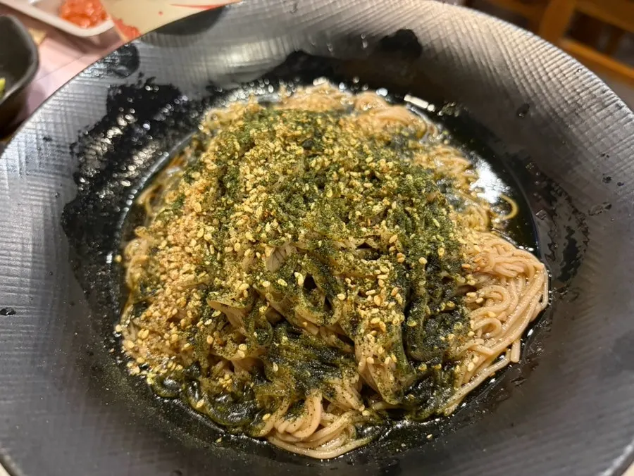 另外點的紫蘇油蕎麥涼麵