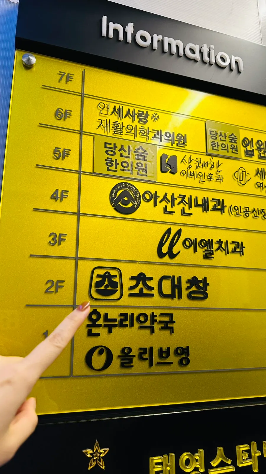 Nearby parking information for Chodaechang Dangsan Station