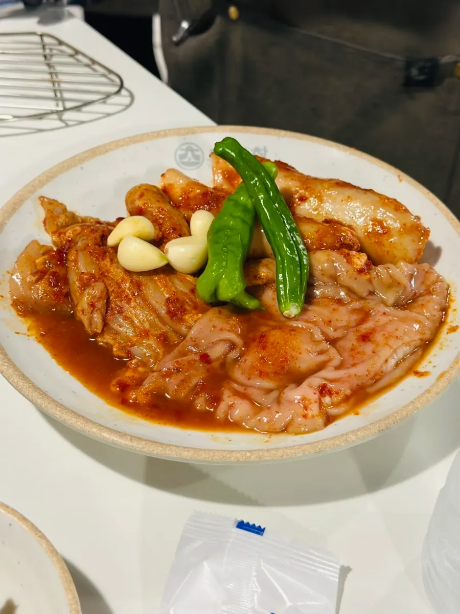 Information about Chodaechang, a grilled beef intestine specialist
