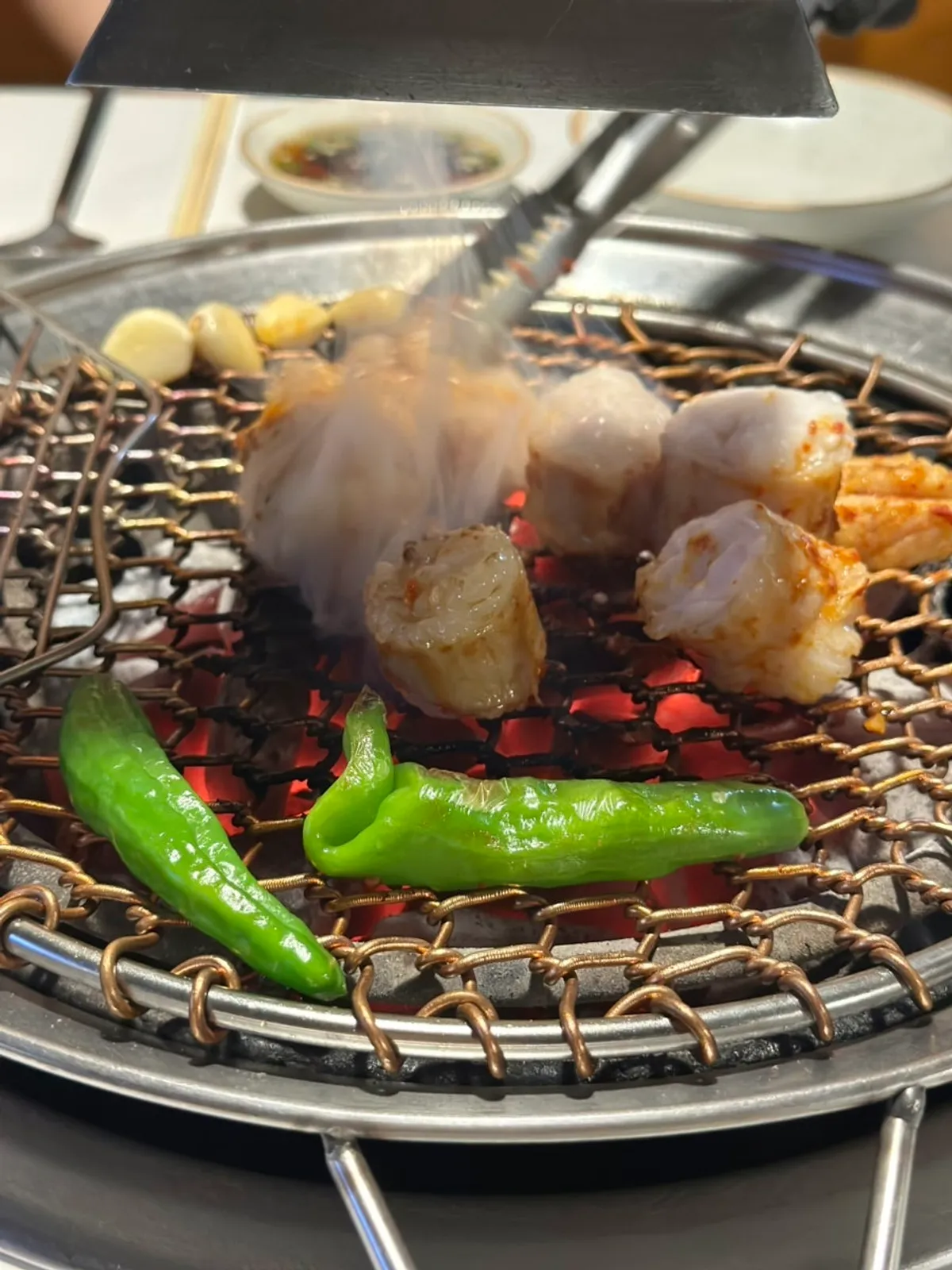 Assorted Grill B with daechang, makchang, and teukyang