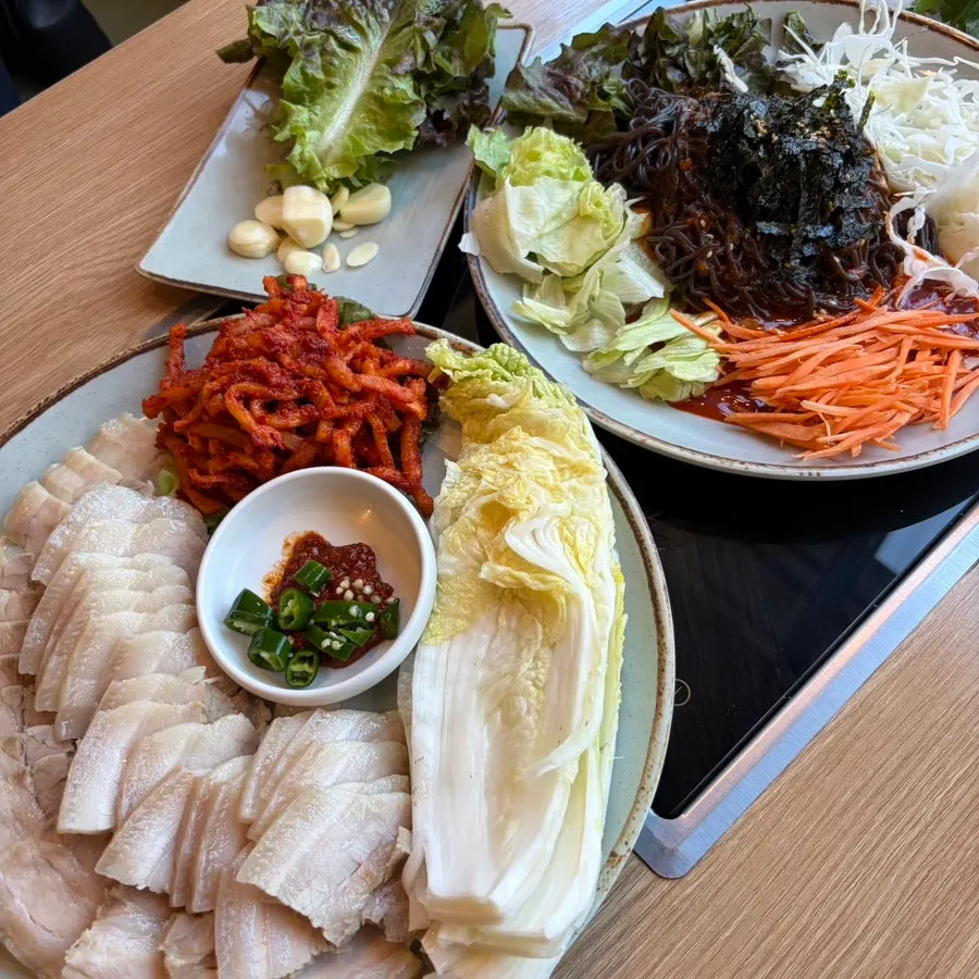 청운보쌈 당산점 보쌈 식사