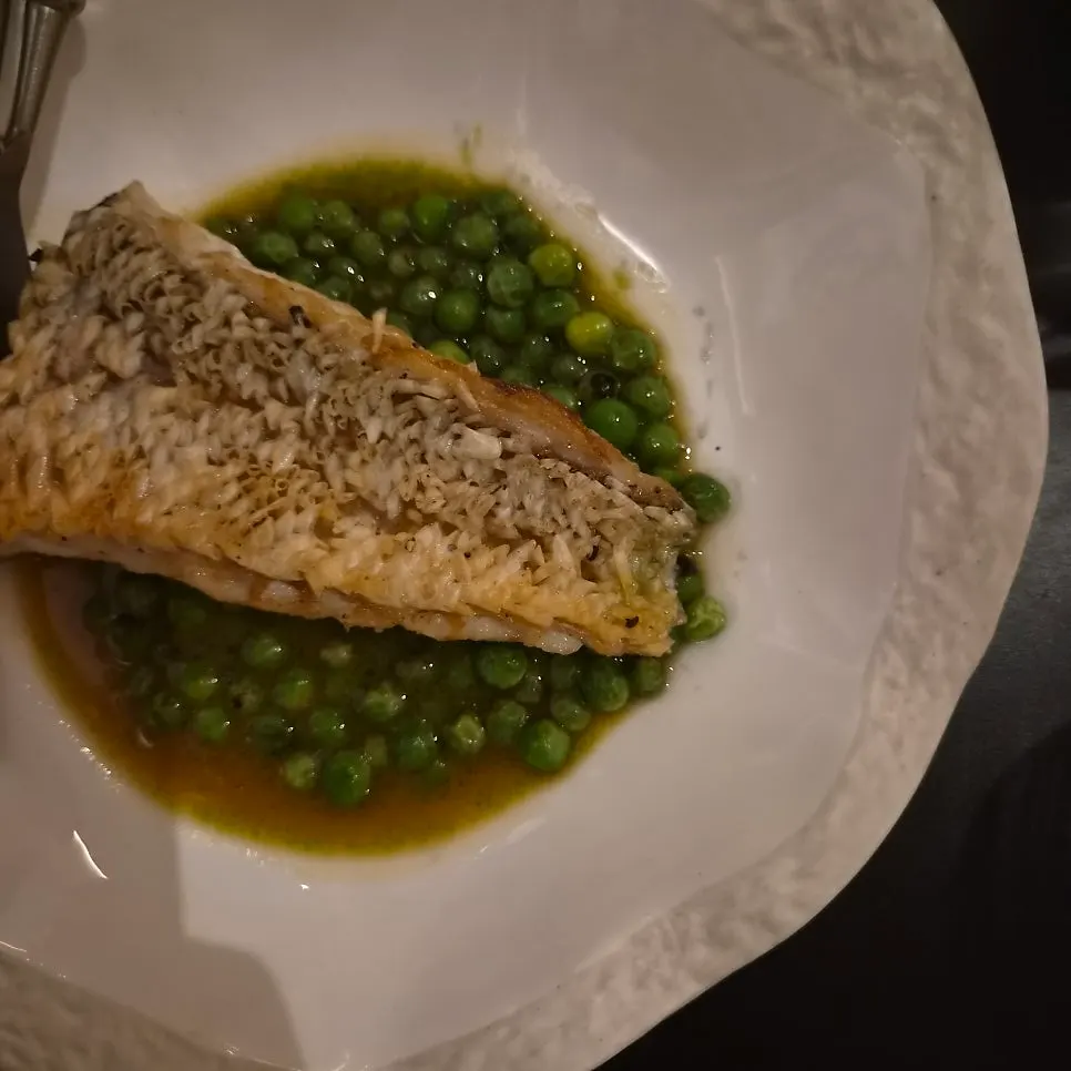 Wood-fired grilled tilefish beurre blanc
