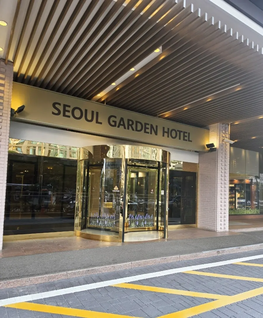 Location of Danya at Seoul Garden Hotel near Mapo Station