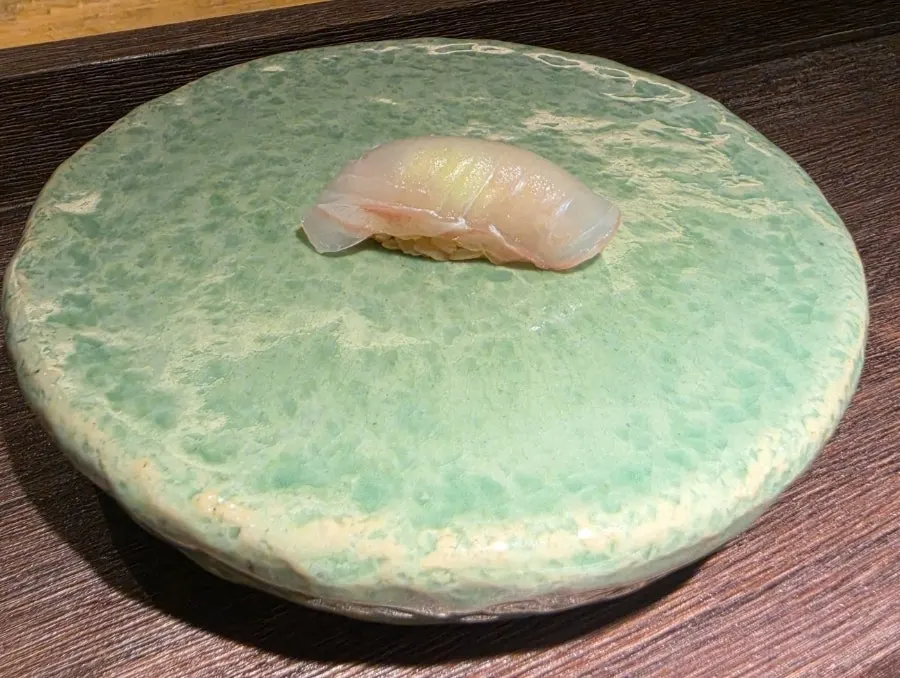 Dinner sushi freshly shaped and served at Danya
