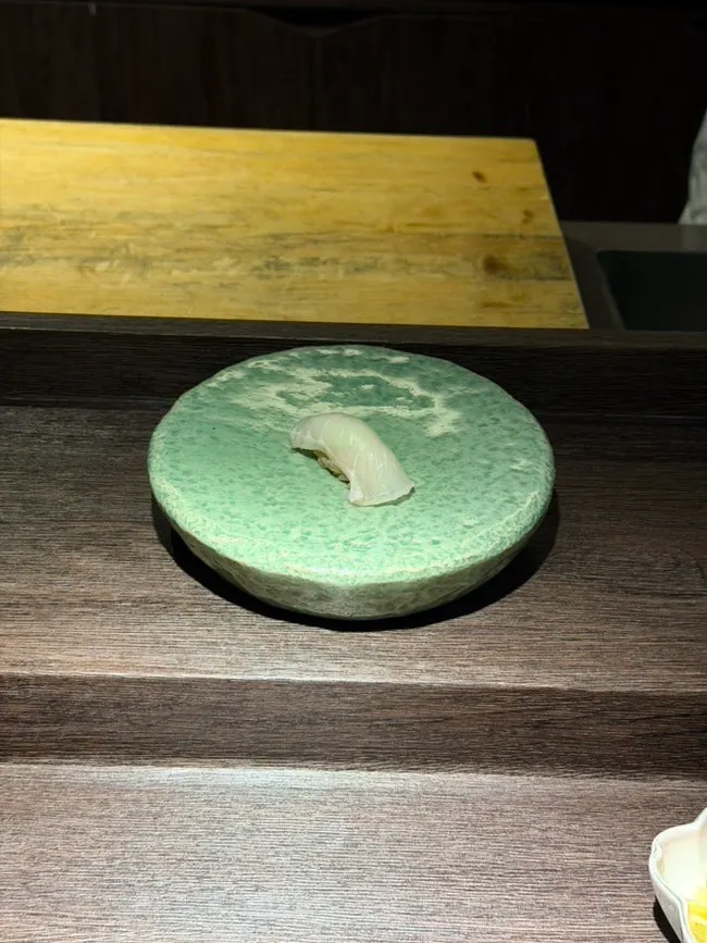 Sushi shaped and served by the chef at Danya