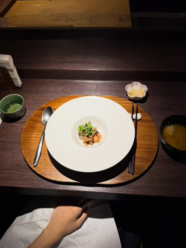 The plate served as the special dish