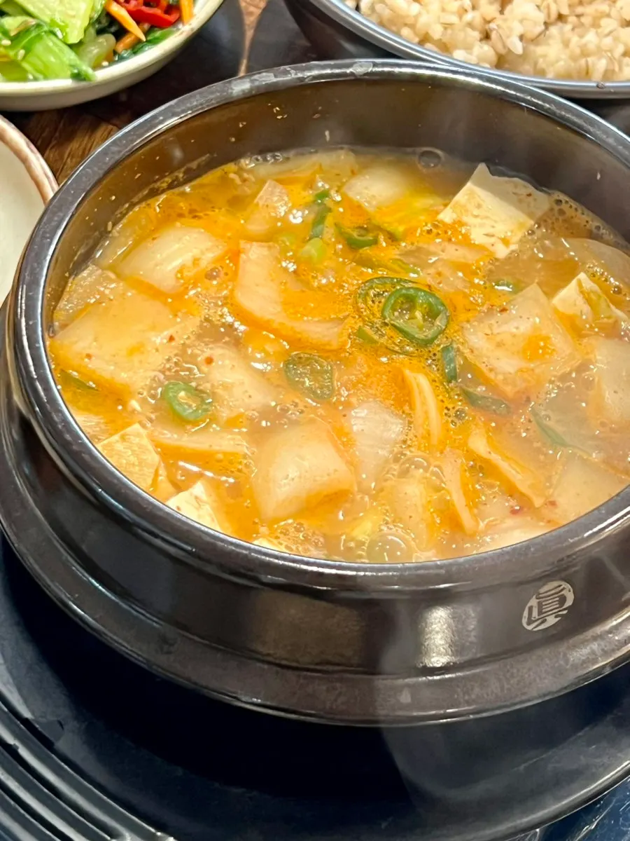 구수하고 칼칼한 된장찌개