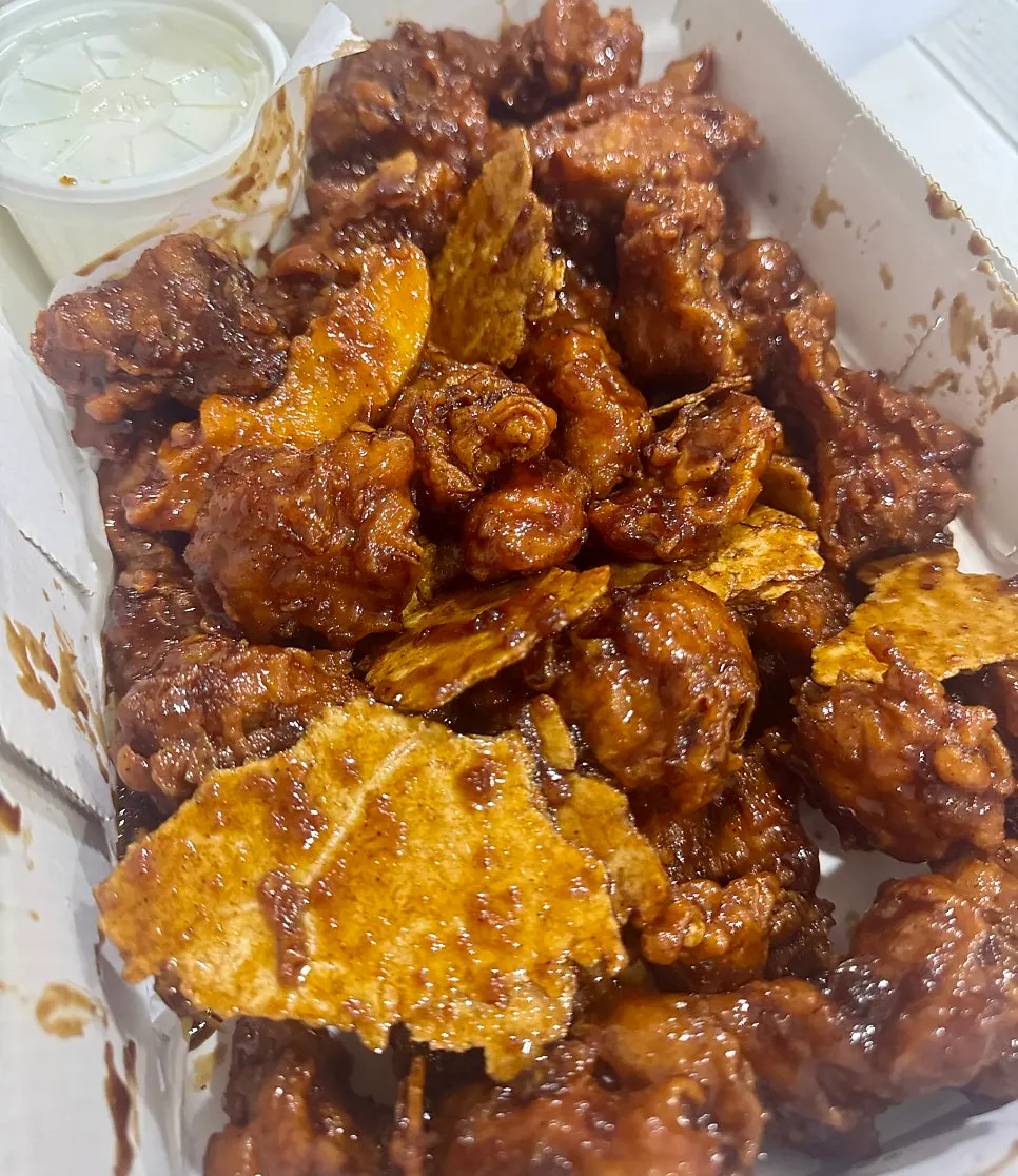 흑마늘 2배맛 닭강정