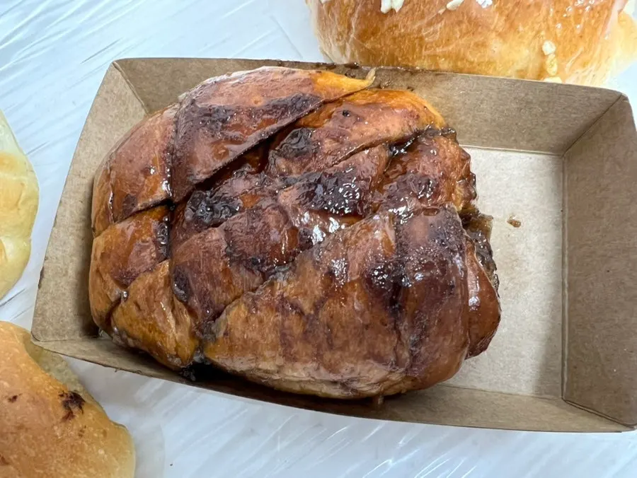 Garlic salt bread from the Sample Set