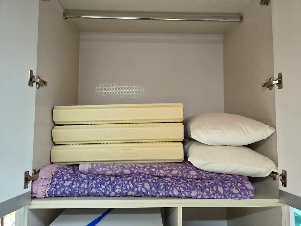 Bed large enough for two adults