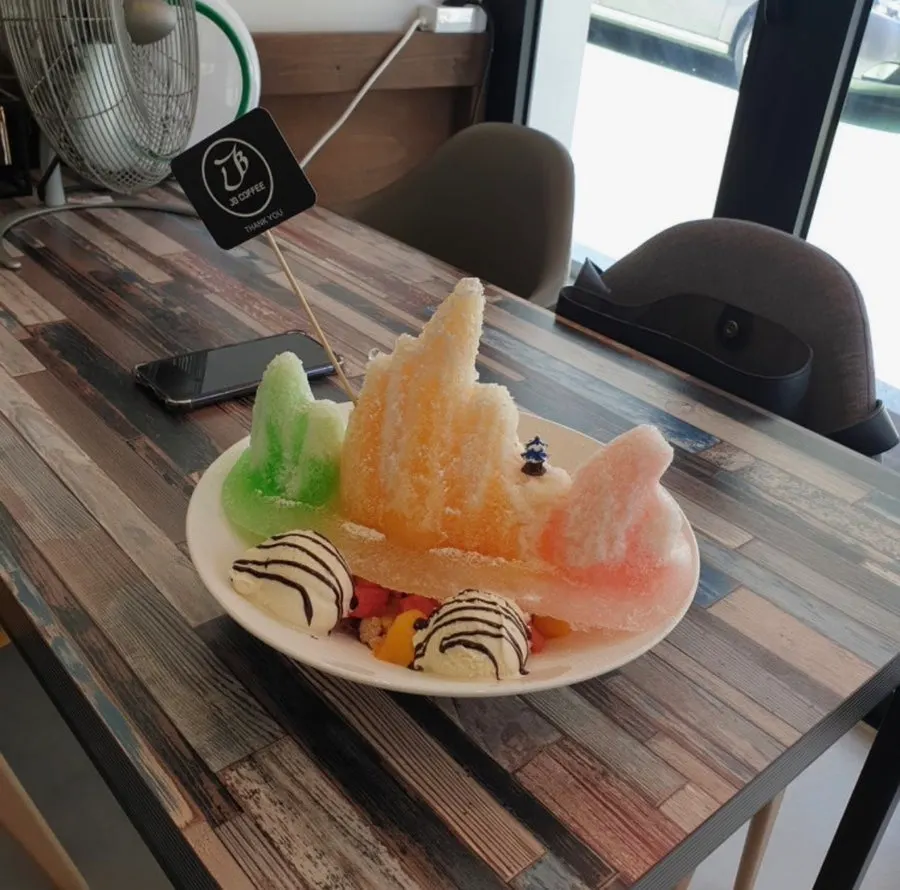 Sambong Bingsu inspired by Dodamsambong