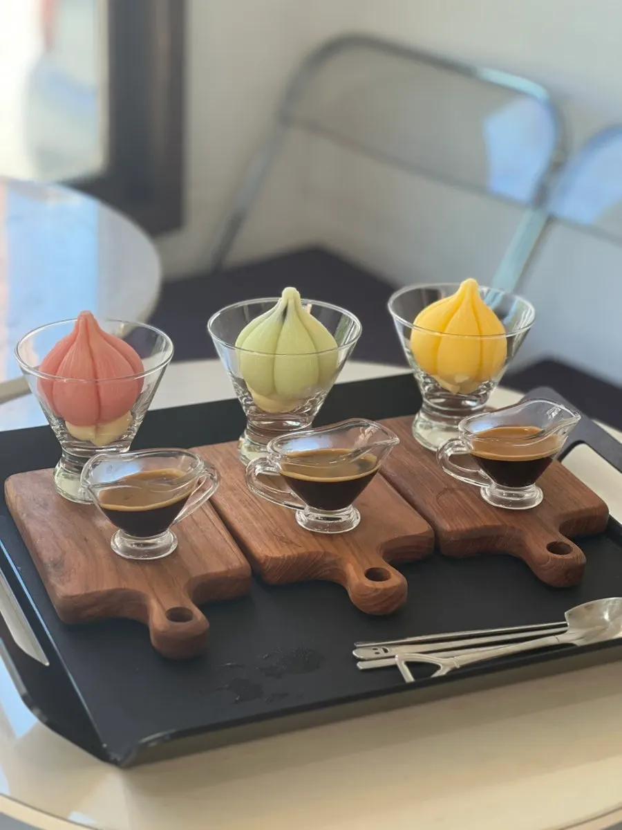 Iced americano with all three flavors of Maneulinjularatdanyang