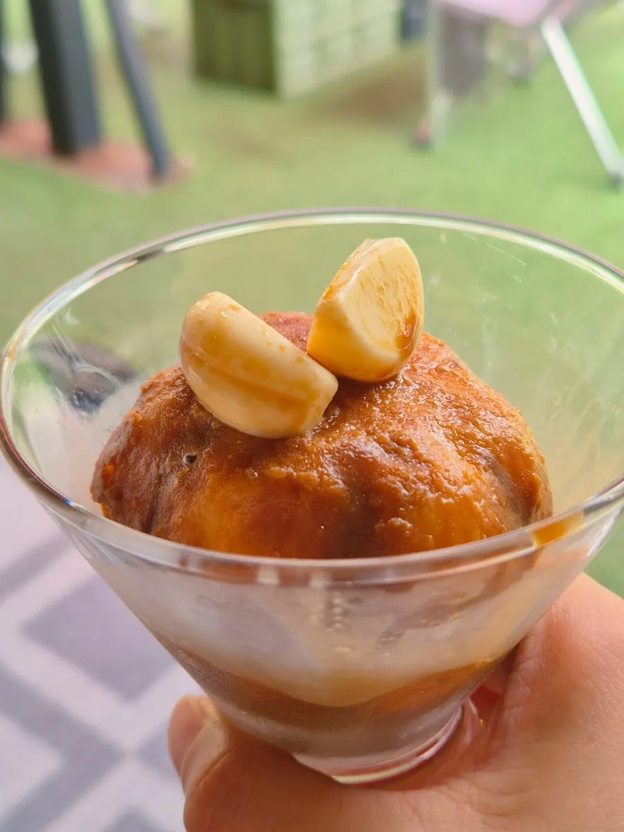제이비커피 마늘 디저트 마무리 컷