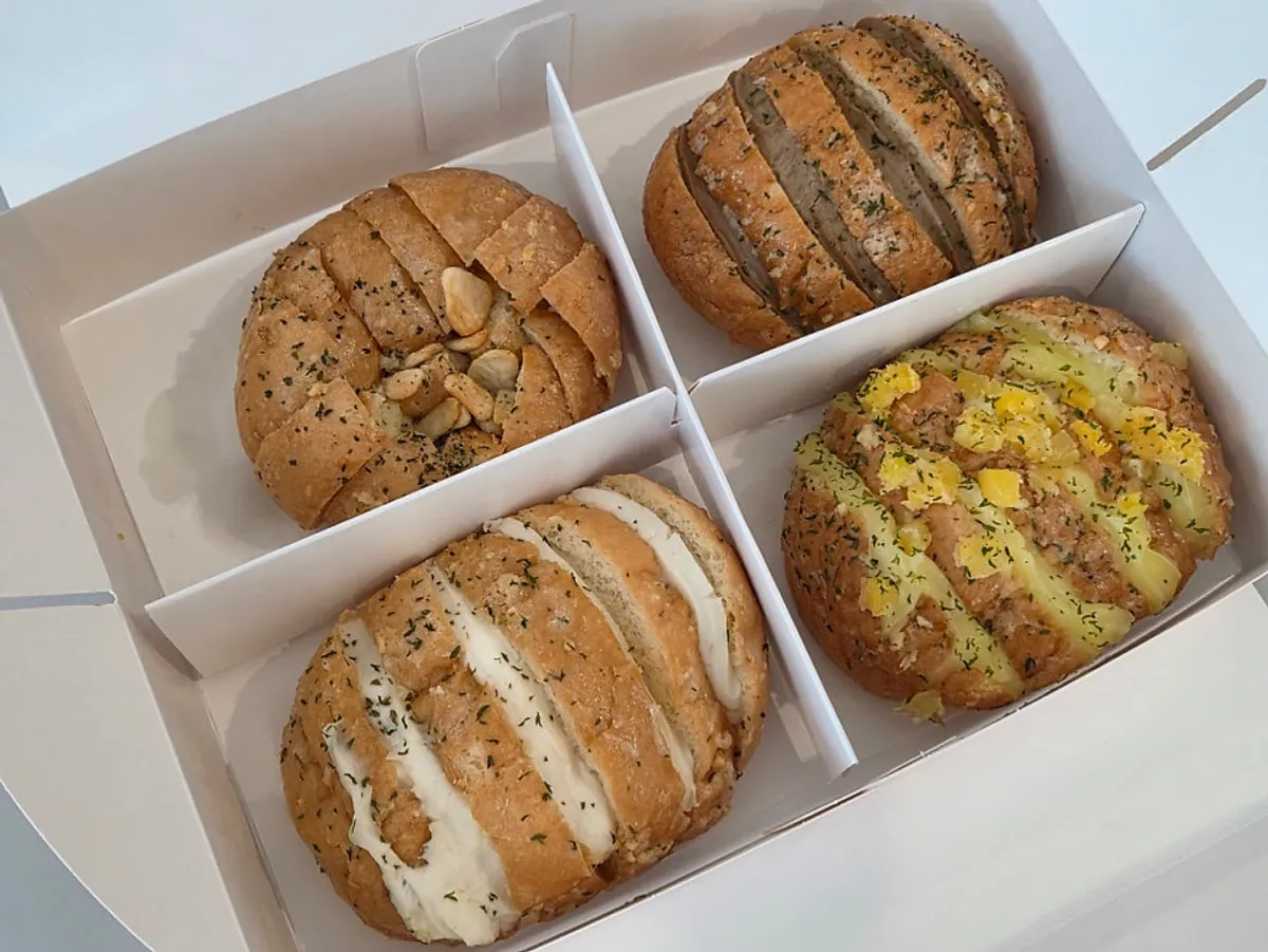 단빵제빵소 4가지맛 마늘빵 종합세트