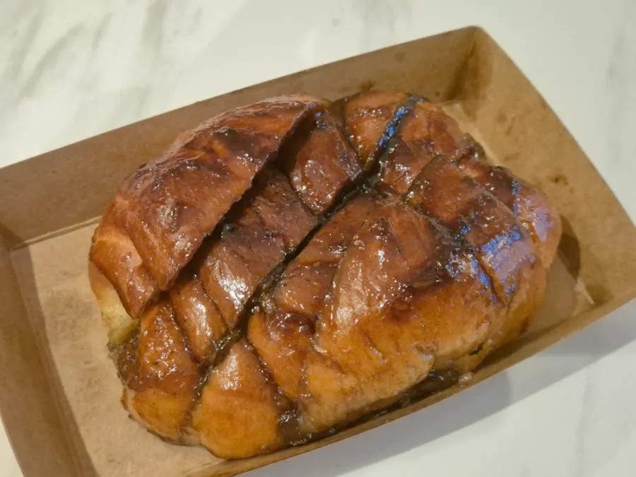 Family sharing the salt bread