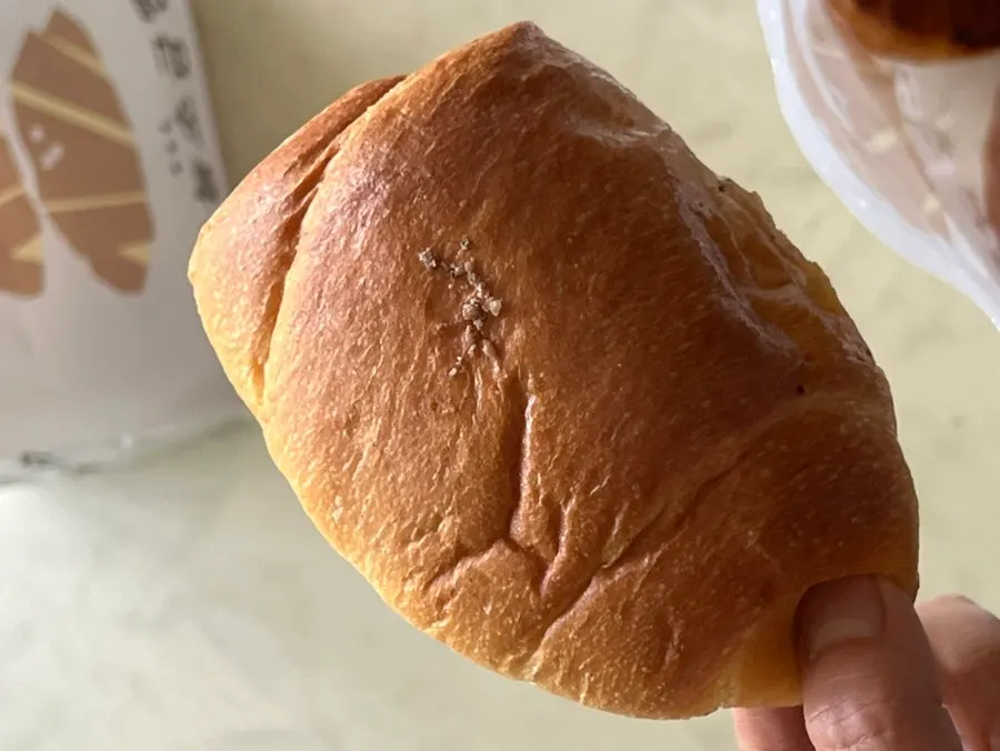아이와 함께 먹은 소금빵 상차림