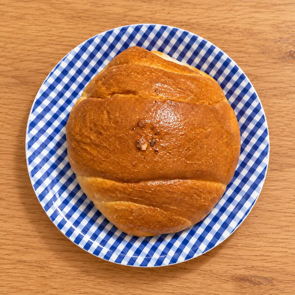 집에 가져와 개봉한 오리지널 소금빵