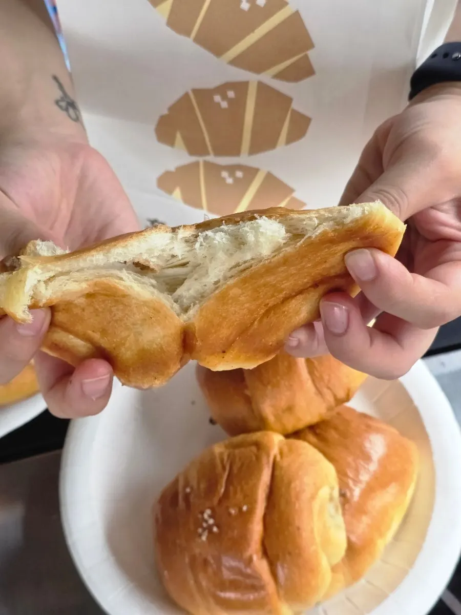 Exterior of the original salt bread