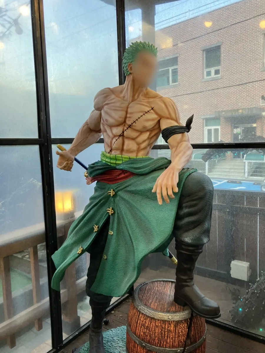 Figurine display showing the owner's personal taste