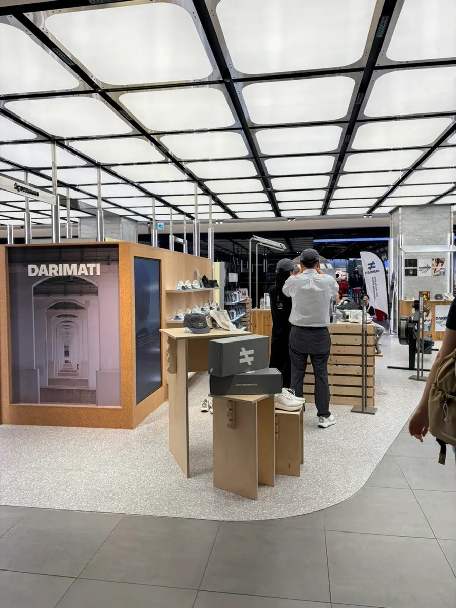 View of the DARIMATI pop-up store on U-PLEX's 4th floor at Hyundai Department Store Pangyo Branch