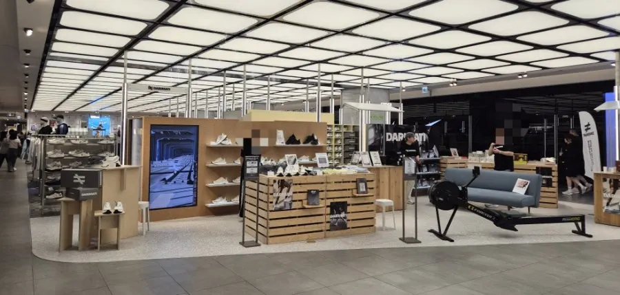 Entrance to the DARIMATI pop-up store at Hyundai Department Store Pangyo Branch