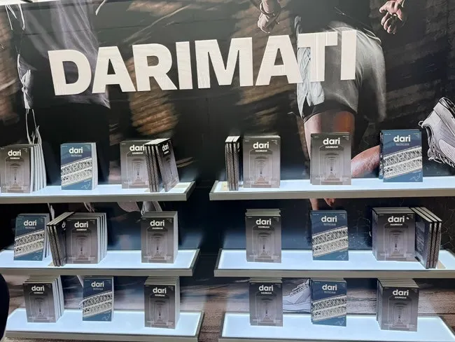 First public look at DARIMATI's next shoe model