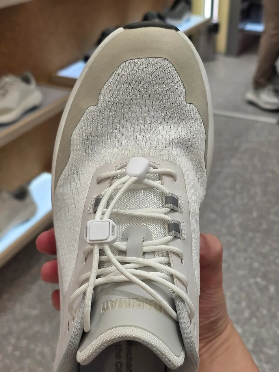 Outsole and upper detail of the CrossFit running shoe