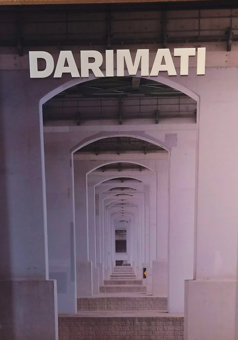 Cartel con el origen del nombre de la marca DARIMATI