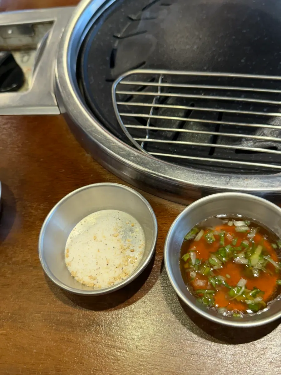 배추김치 단무지 소금 고기양념장