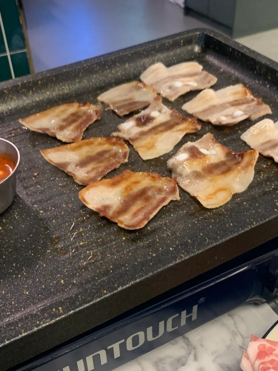 고기 기름에 구운 미나리