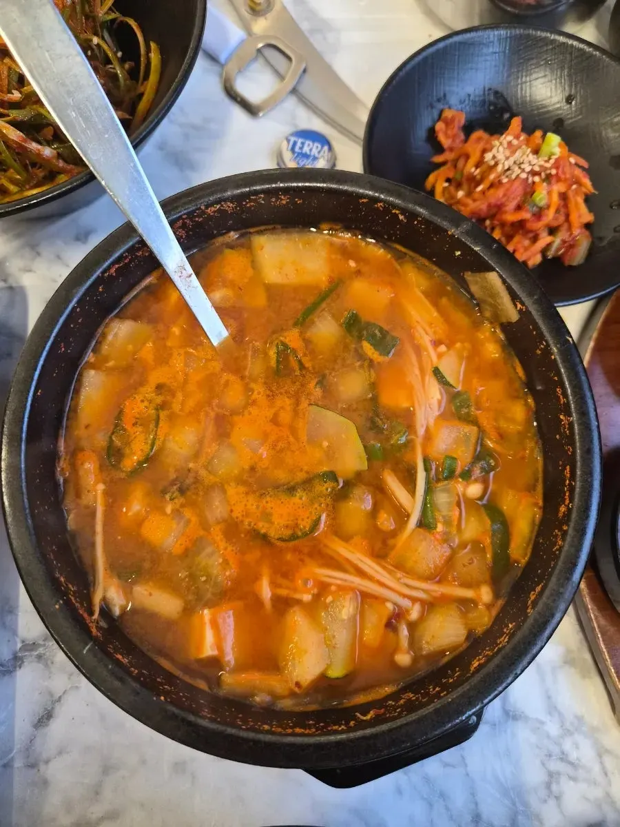 응봉집 3인분 세트 고기 접시