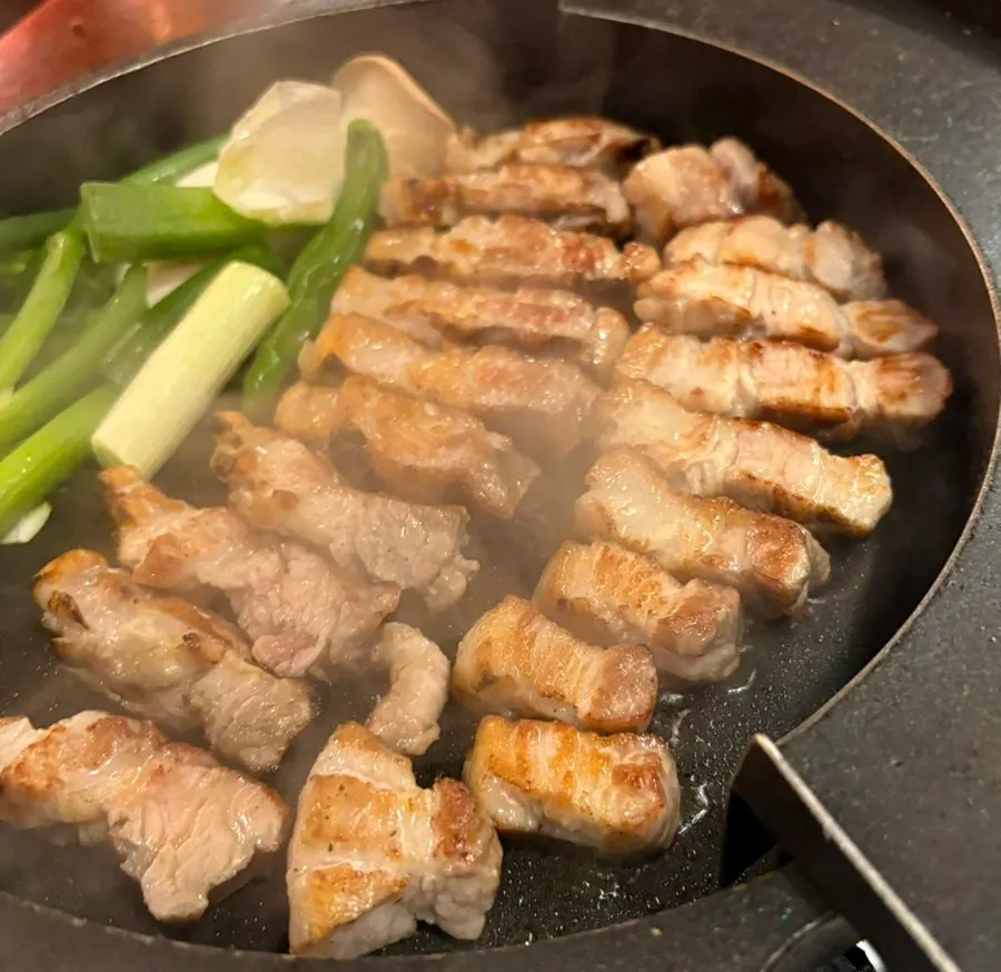 된장찌개 속 소고기 건더기