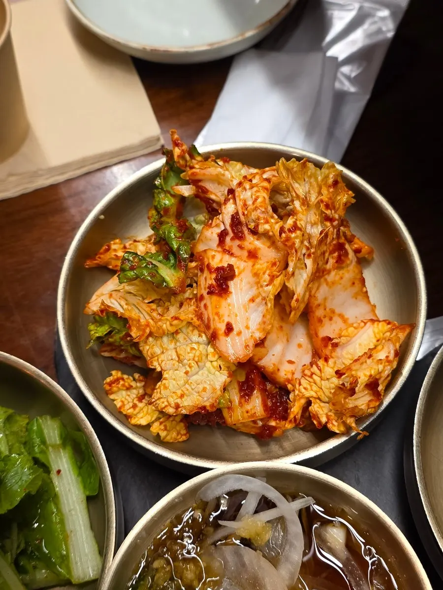 Seasoned bean sprout side dish
