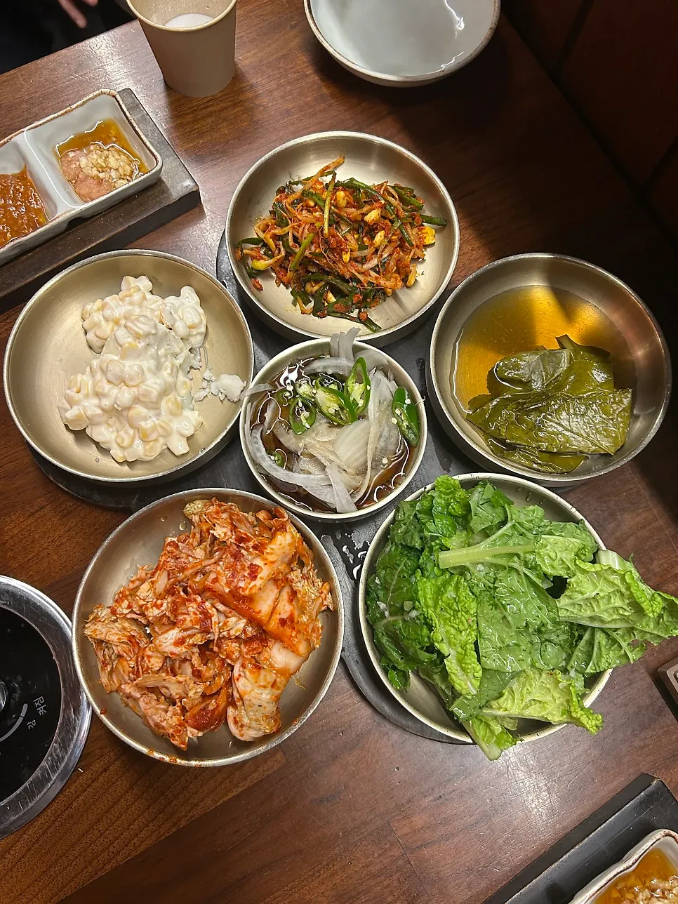 우대갈비와 삼겹살 목살 세트
