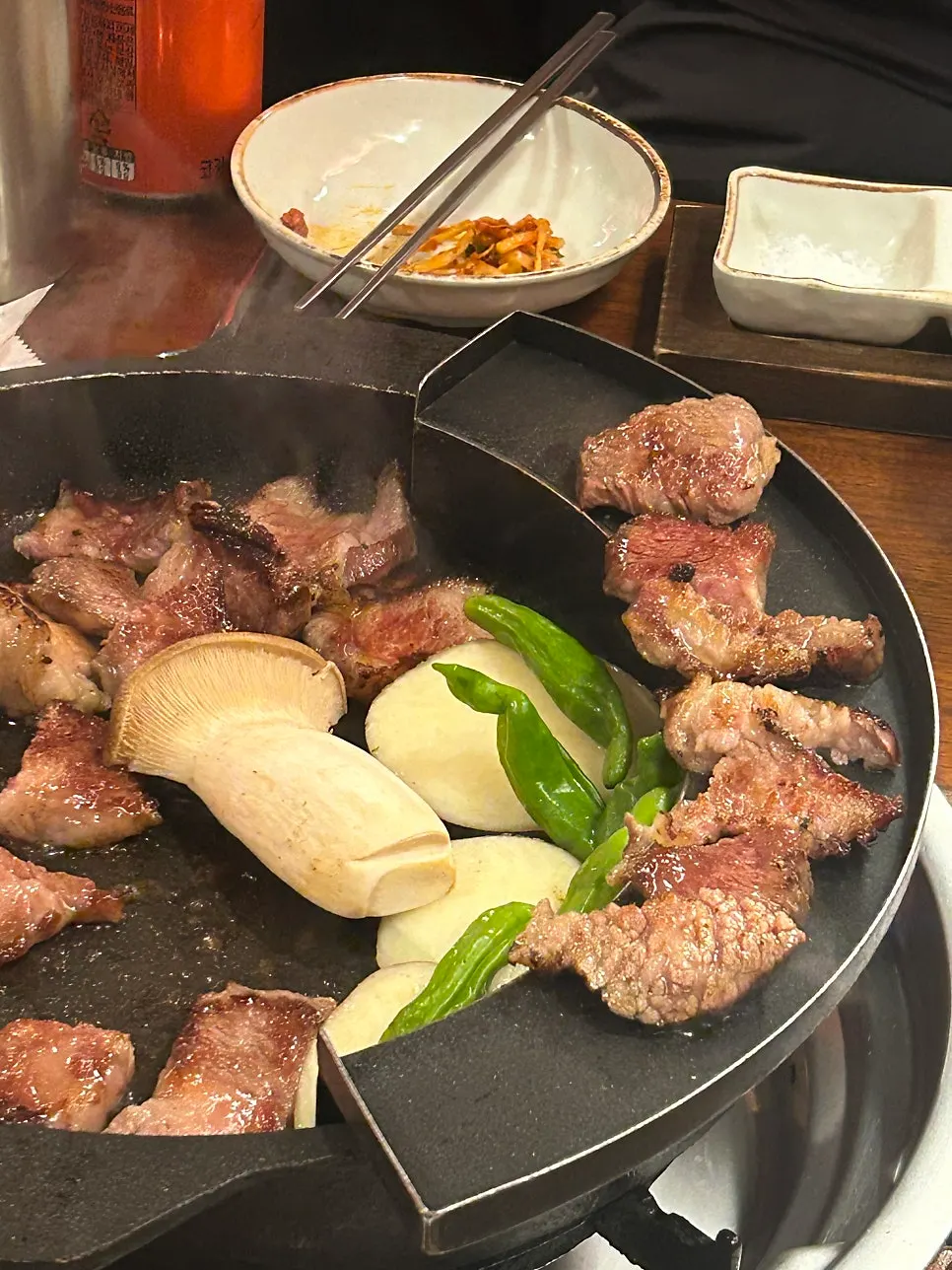 구워지는 우대갈비