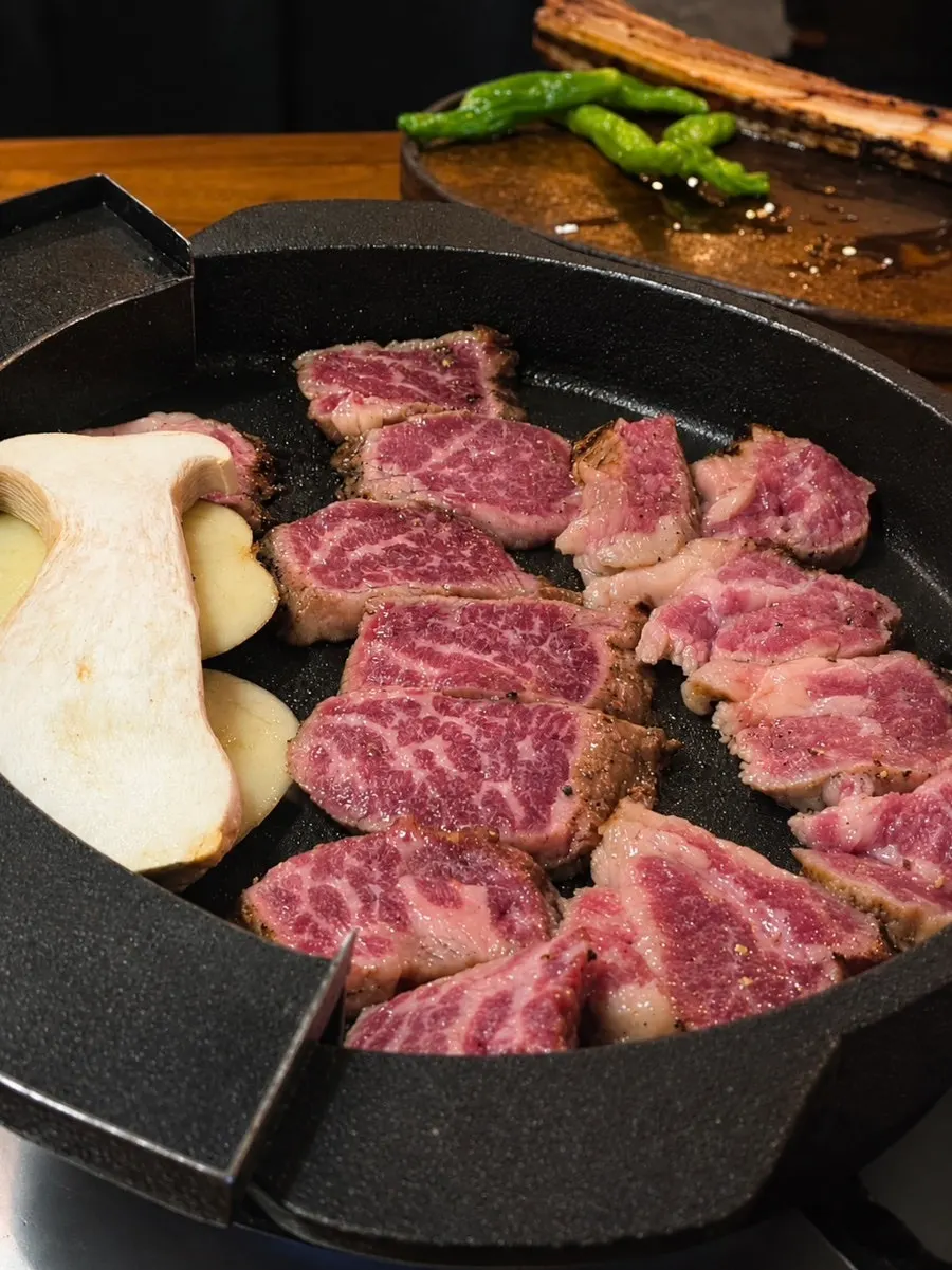 明太子香油酱与烤肉酱