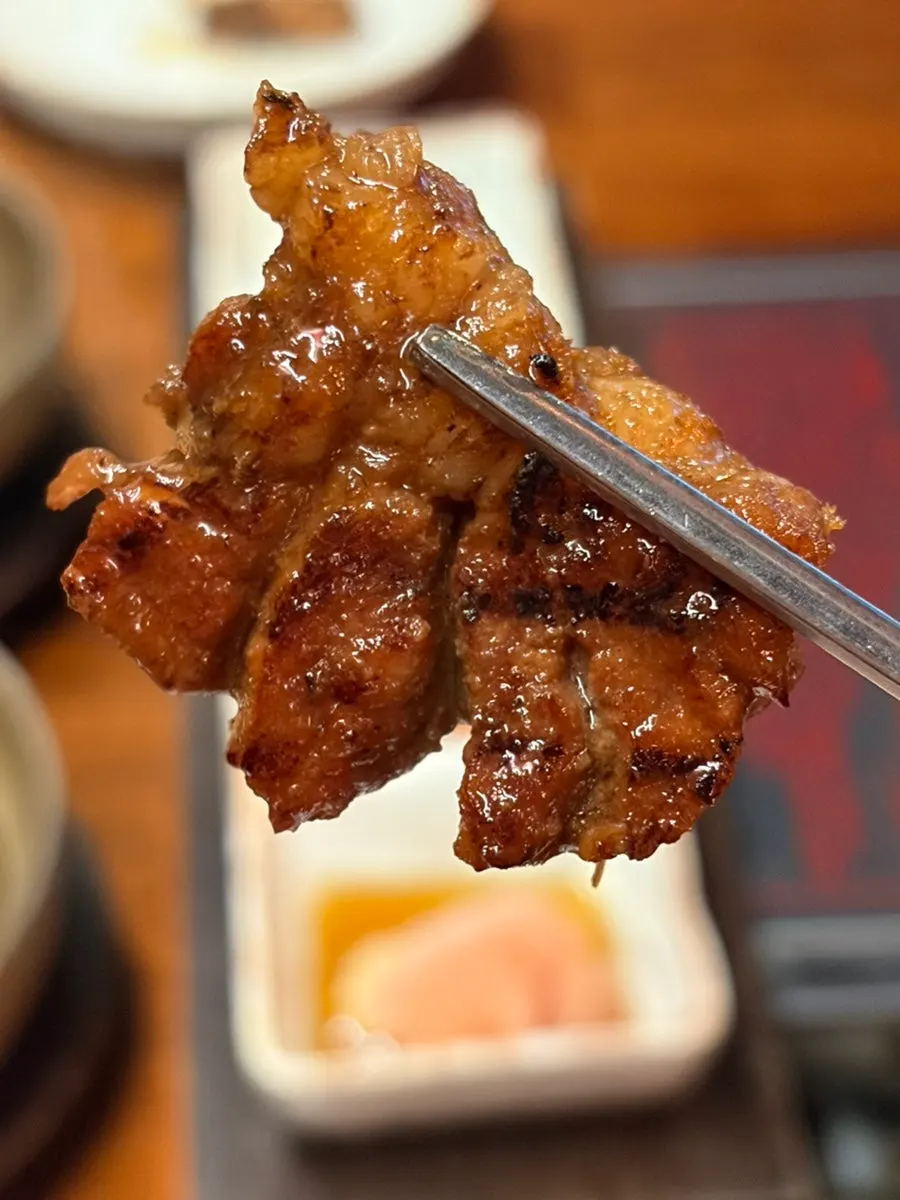 Deliciously grilled marinated galbi
