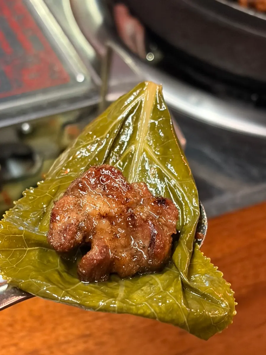 Marinated galbi meal
