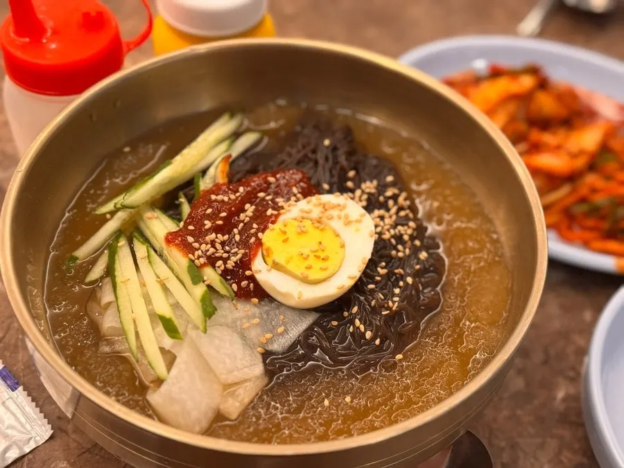 Daseon Kalguksu menu listing kalguksu and drinking-food dishes