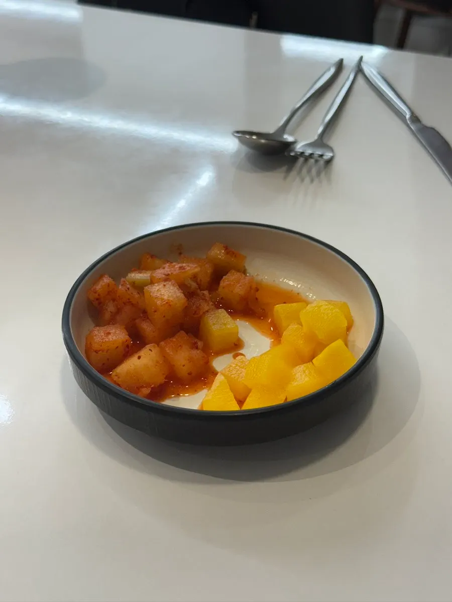 리필해 먹은 뜨돈 마곡점 스프