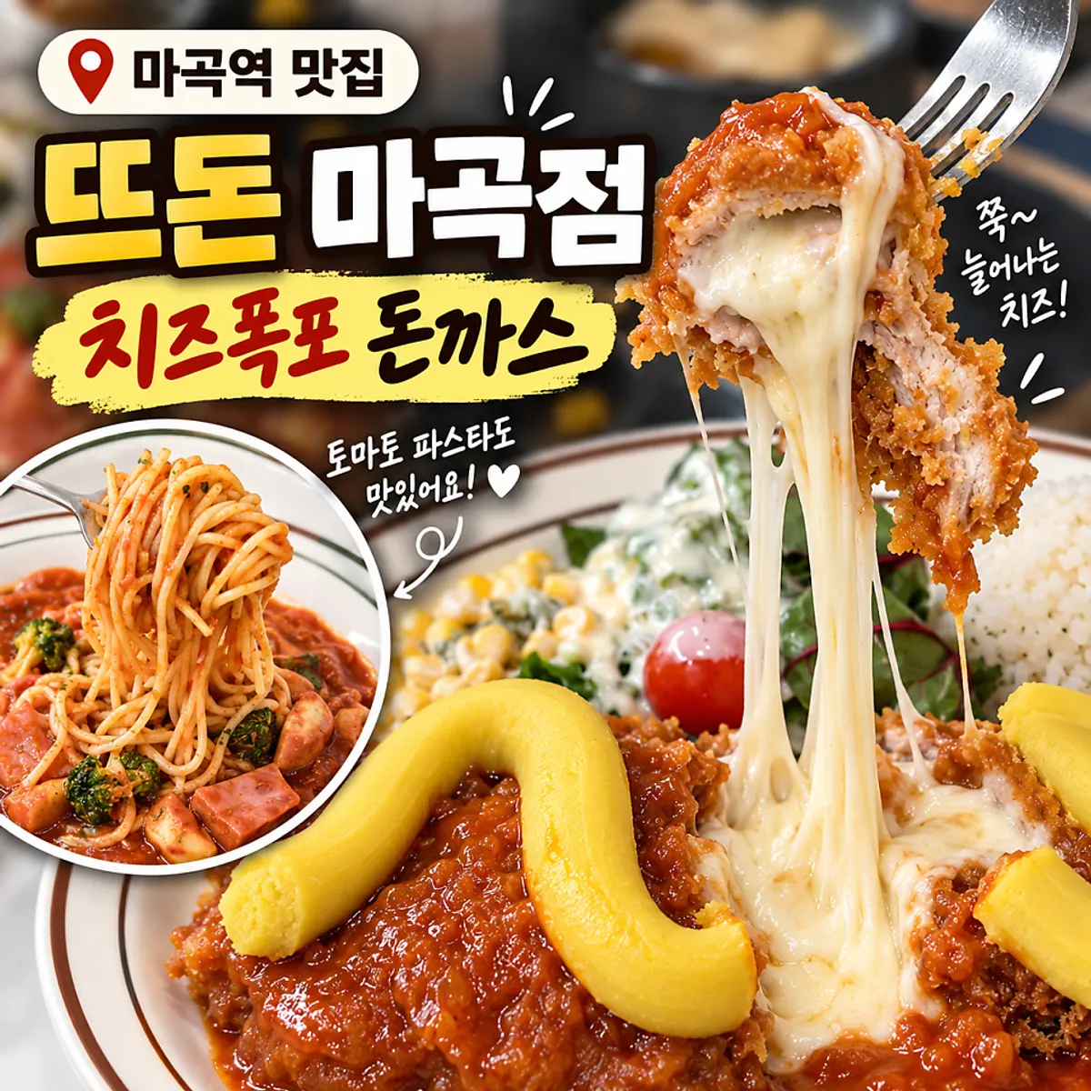 뜨돈 마곡점 고구마 치즈가스 대표 사진