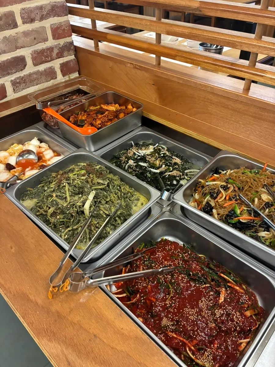 밑반찬 클로즈업